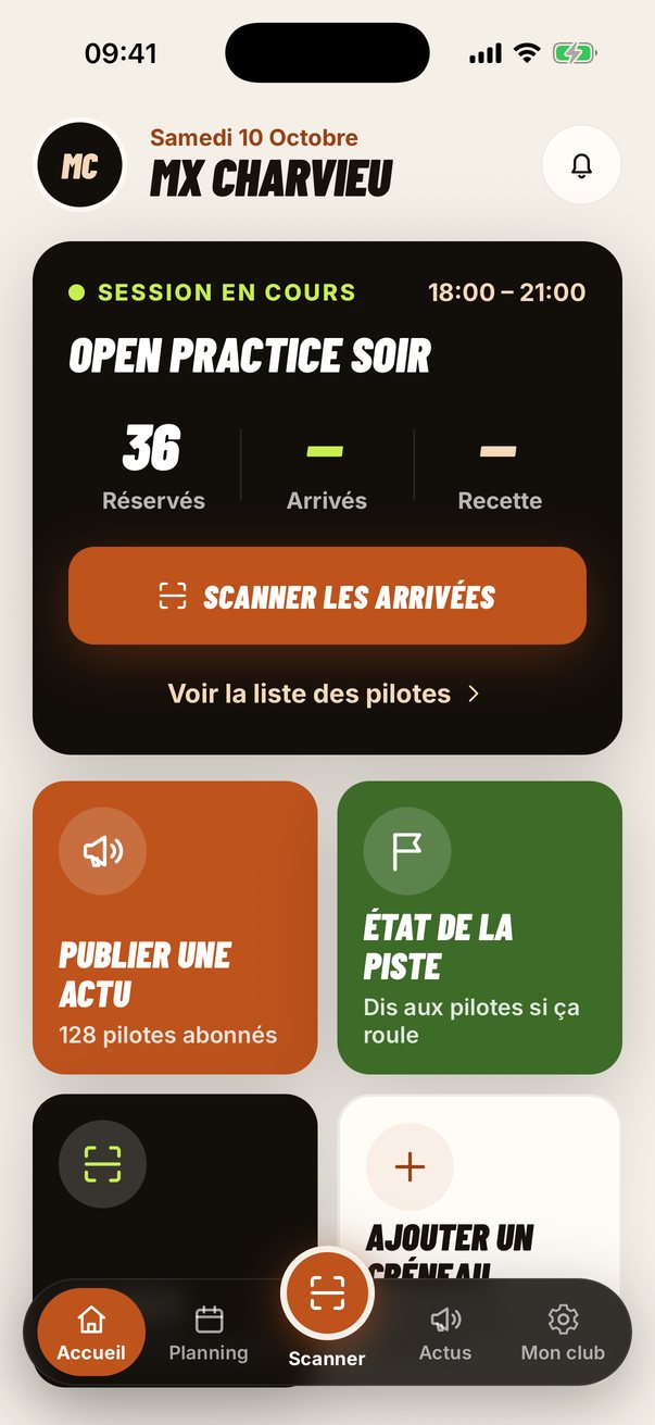 Accueil club : la journée et les 4 gestes du quotidien